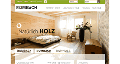 Desktop Screenshot of nur-holz.com