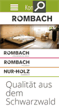 Mobile Screenshot of nur-holz.com